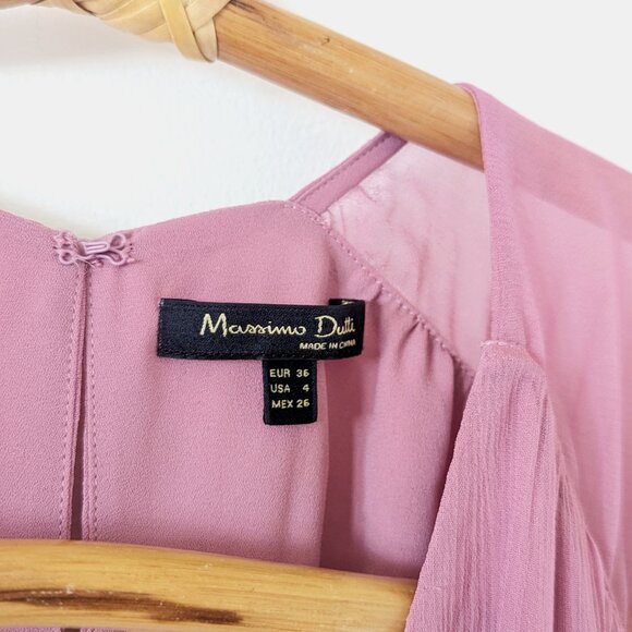 Massimo Dutti Pink Spring Dress 🌸 - Picture 4 of 6